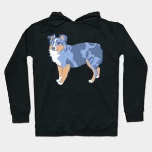 Blue Merle Aussie Hoodie